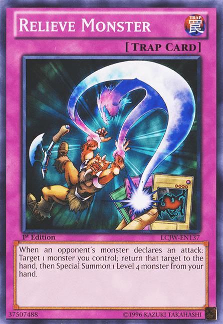 Relieve Monster [LCJW-EN137] Common (ONLINE ORDER ONLY)