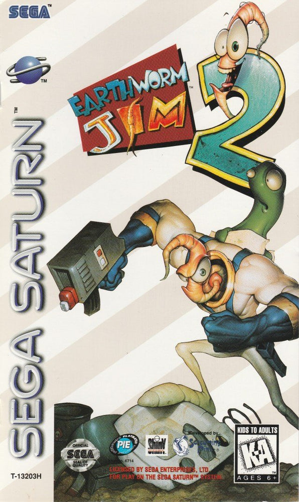 Earthworm Jim 2 (Sega Saturn) (ONLINE ORDER ONLY)