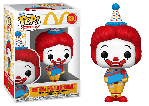 Birthday Ronald McDonald (Ad Icons) 180 (Online Order Only)
