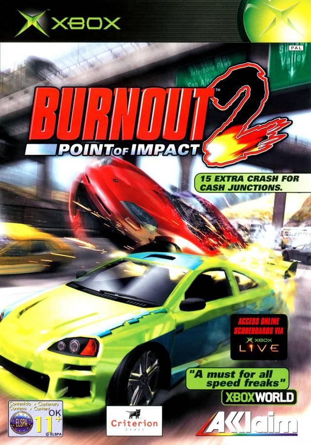 Burnout 2 Point of Impact (Xbox) (ONLINE ORDER ONLY)