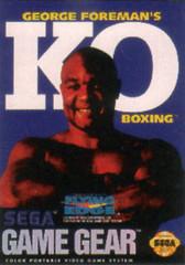 George Foreman's KO Boxing - Sega Game Gear (ONLINE ORDER ONLY)