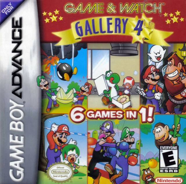 Game and Watch Gallery 4 (Gameboy Advance) (ONLINE ORDER ONLY)