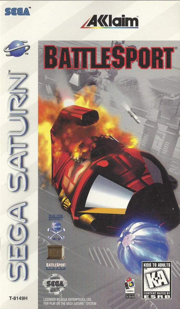 BattleSport (Sega Saturn) (ONLINE ORDER ONLY)