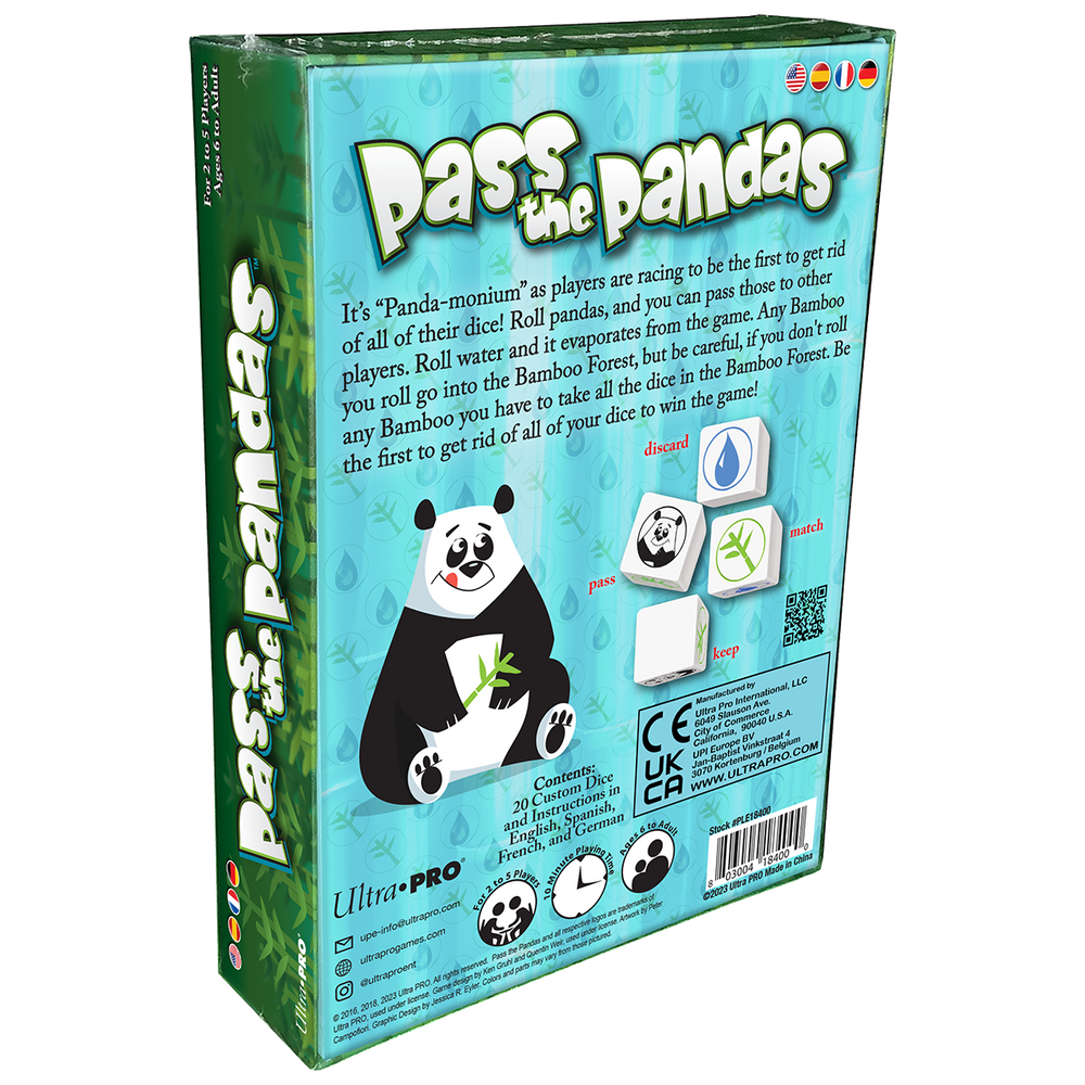 PASS THE PANDAS® : Dice Game for Ages 6 and Up (ONLINE ORDER ONLY)