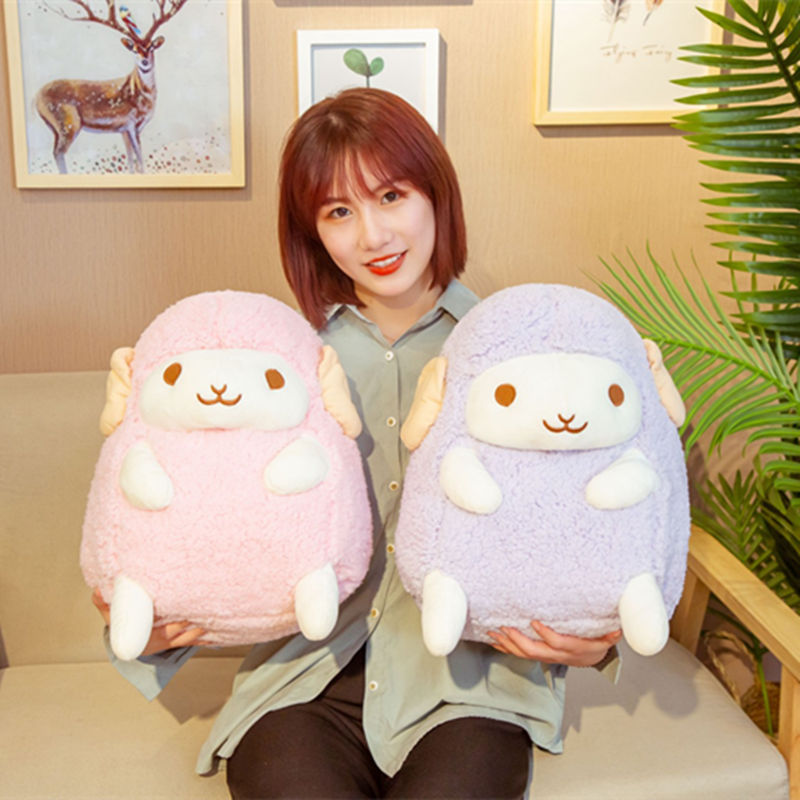 Cute Sitting Little Sheep Doll Plush Toy (ONLINE ORDER ONLY)