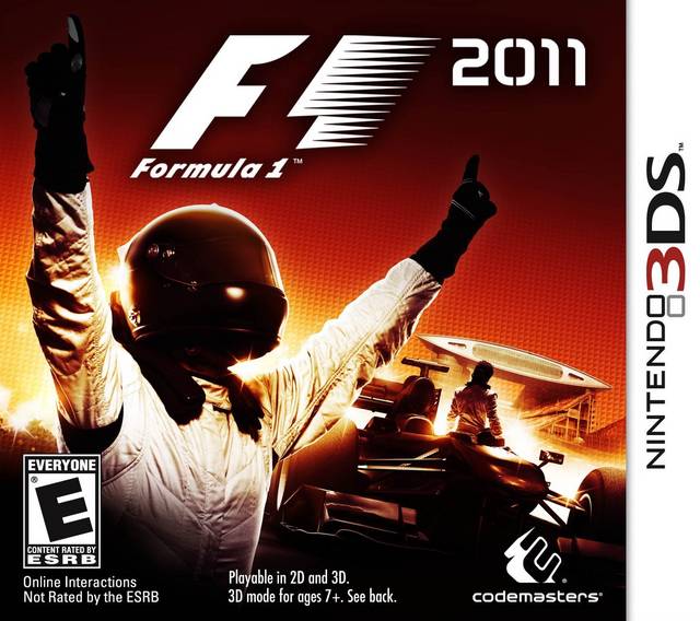 F1 2011 (Nintendo 3DS) (ONLINE ORDER ONLY)