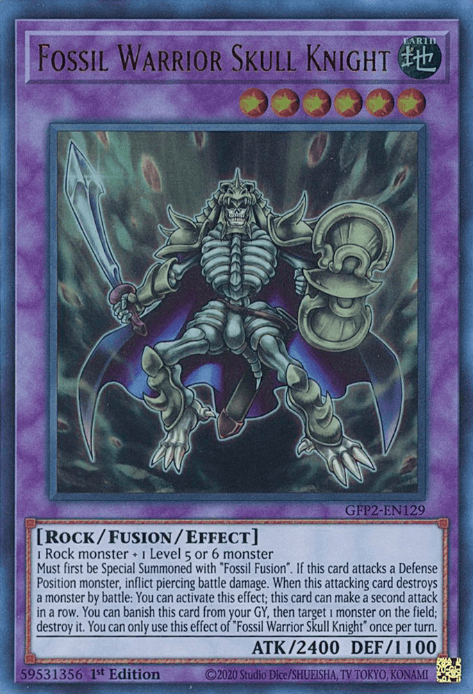 Fossil Warrior Skull Knight [GFP2-EN129] Ultra Rare (ONLINE ORDER ONLY)
