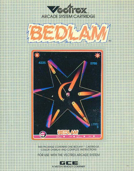 Bedlam (Vectrex) (Online Order Only)
