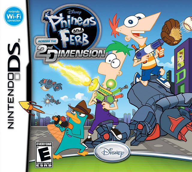 Phineas and Ferb: Across the 2nd Dimension (Nintendo DS) (ONLINE ORDER ONLY)