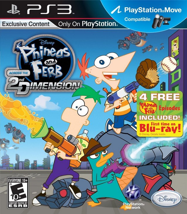Phineas and Ferb: Across the 2nd Dimension (Playstation 3) (Online Order Only)