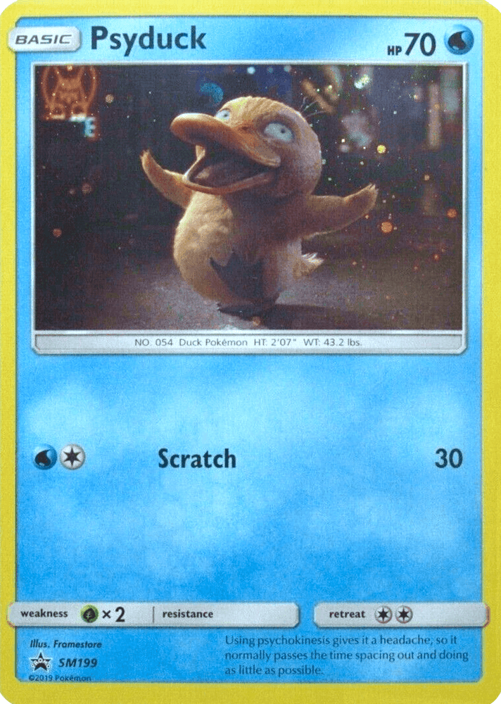 Psyduck (SM199) [Sun & Moon: Black Star Promos] (Online Only)