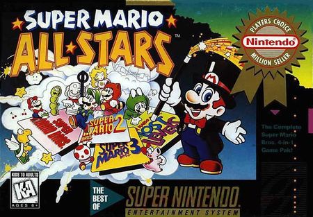 Super Mario All-Stars (Player's Choice) (Super Nintendo) (Online Order Only)