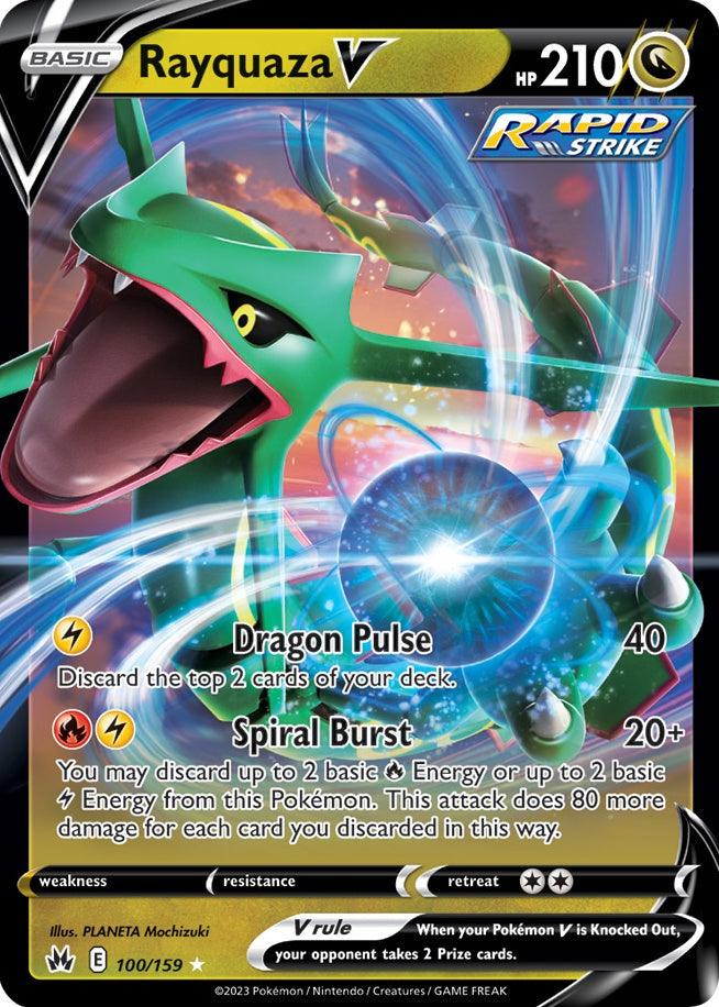 Rayquaza V 100/159 (Jumbo Card) [Sword & Shield: Evolving Skies] (Online Only)
