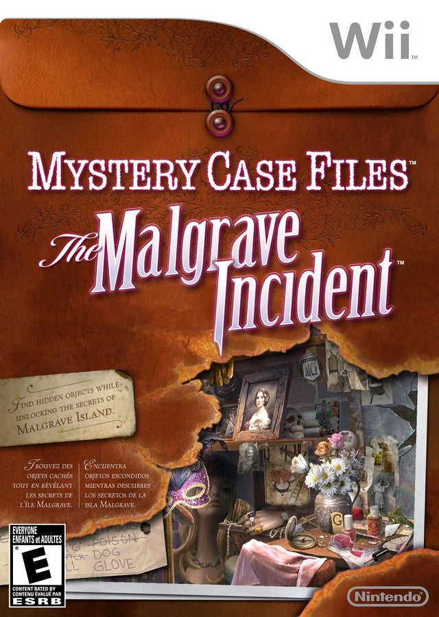 Mystery Case Files: The Malgrave Incident (Wii) (Online Order Only)