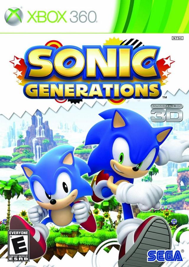 Sonic Generations (Xbox 360) (ONLINE ORDER ONLY)