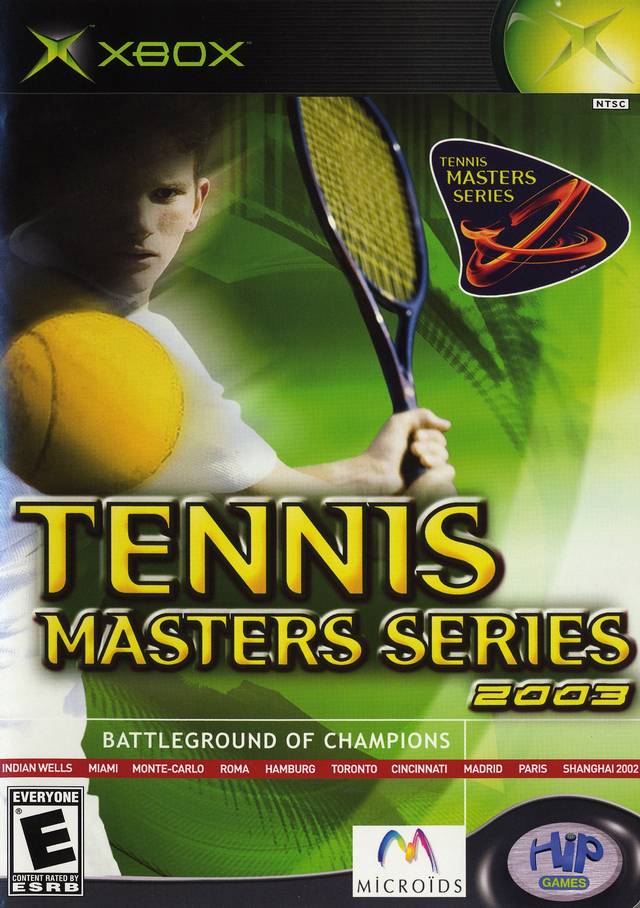 Tennis Masters Series 2003 (Xbox) (ONLINE ORDER ONLY)