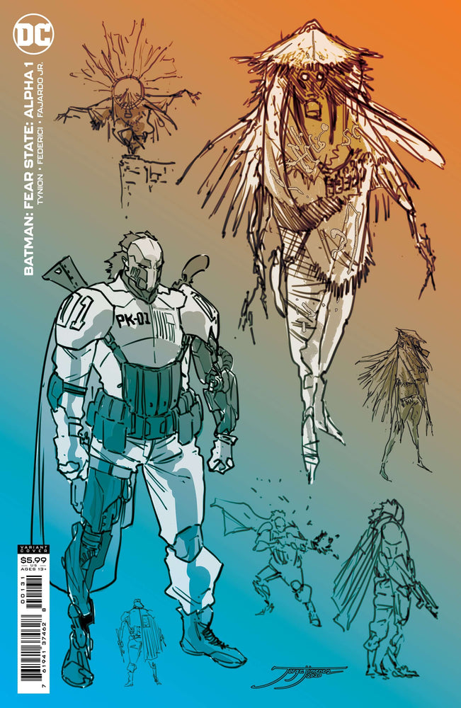 Batman Fear State Alpha #1 (One Shot) 1:25 Jorge Jimenez Card Stock Variant (08/31/2021) Dc (ONLINE ORDER ONLY)