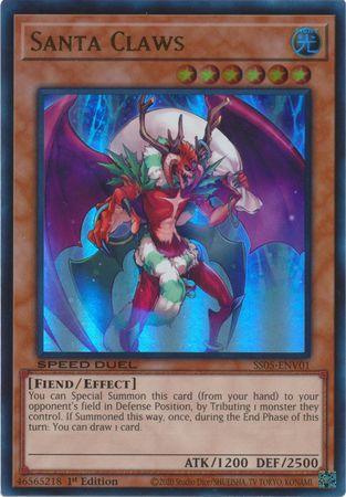 Santa Claws [SS05-ENV01] Ultra Rare (ONLINE ORDER ONLY)