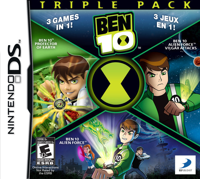 Ben 10: Triple Pack (Nintendo DS) (Online Order Only)