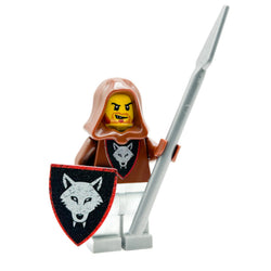 Wolfpack Bandit (Spear) - Custom Castle Minifigure (Online Order Only)