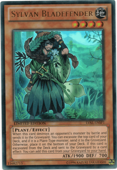 Sylvan Bladefender [LVAL-ENSP1] Ultra Rare (ONLINE ORDER ONLY)
