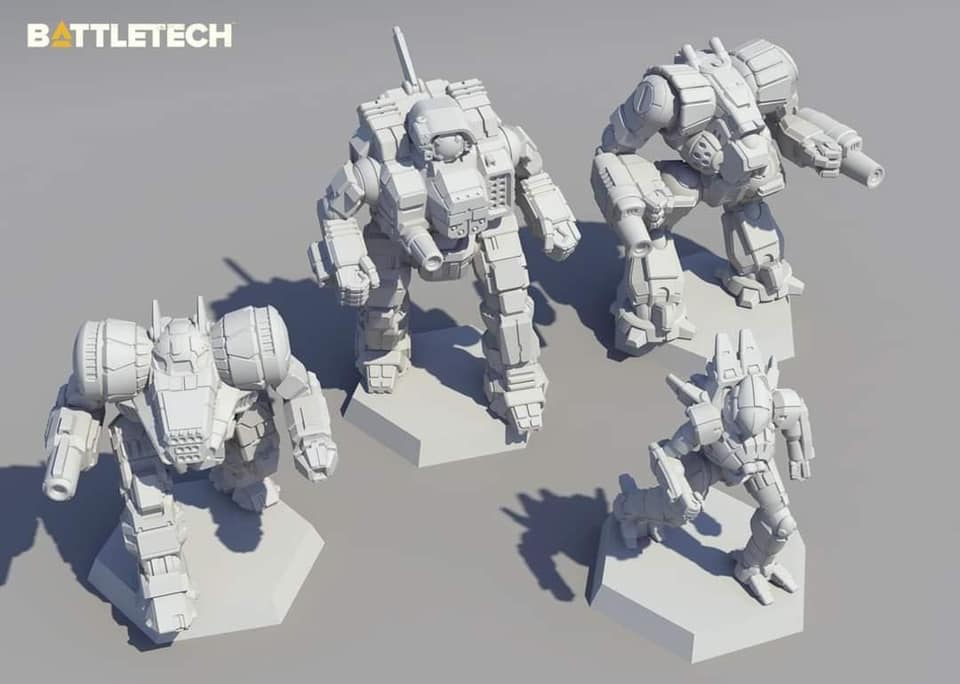 BattleTech: Clan Invasion - Inner Sphere Support Lance (ONLINE ORDER ONLY)