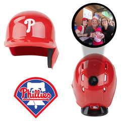 Philadelphia Phillies MLB Collectible Mini Batting Helmet (Online Order Only) (ONLINE ORDER ONLY)