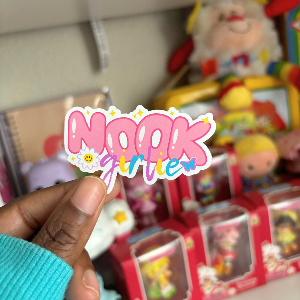Nook Girlie | Sticker Die Cut (ONLINE ORDER ONLY)