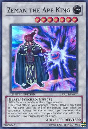 Zeman the Ape King [DPC5-EN002] Super Rare (ONLINE ORDER ONLY)