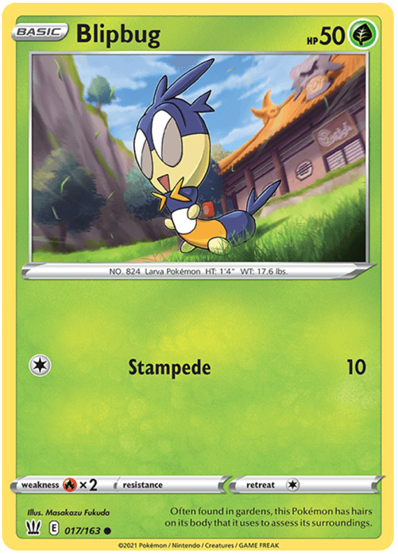 Blipbug (017/163) [Sword & Shield: Battle Styles] (Online Only)
