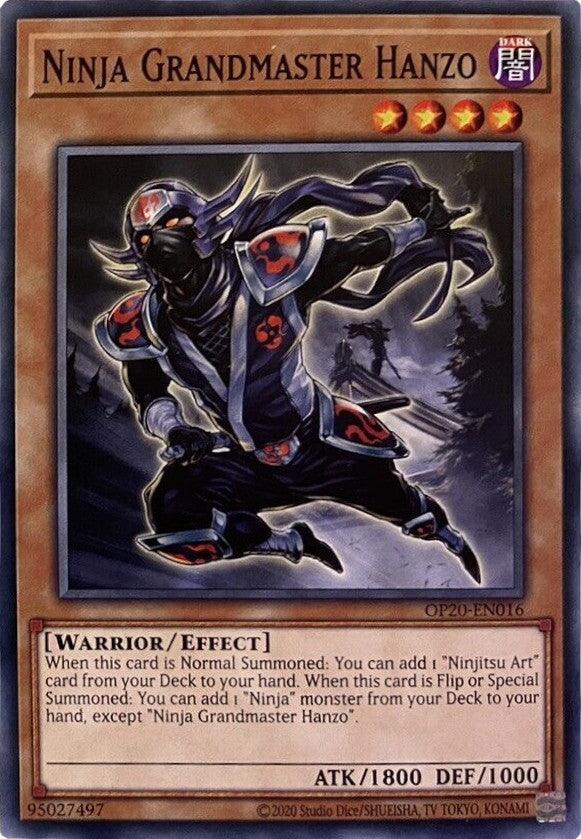 Ninja Grandmaster Hanzo [OP20-EN016] Common (ONLINE ORDER ONLY)