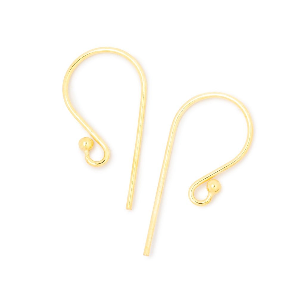 18mm Shepard's Hook with Ball Ear Wire 10 pieces (ONLINE ORDER ONLY)
