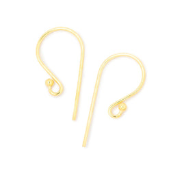 18mm Shepard's Hook with Ball Ear Wire 10 pieces (ONLINE ORDER ONLY)