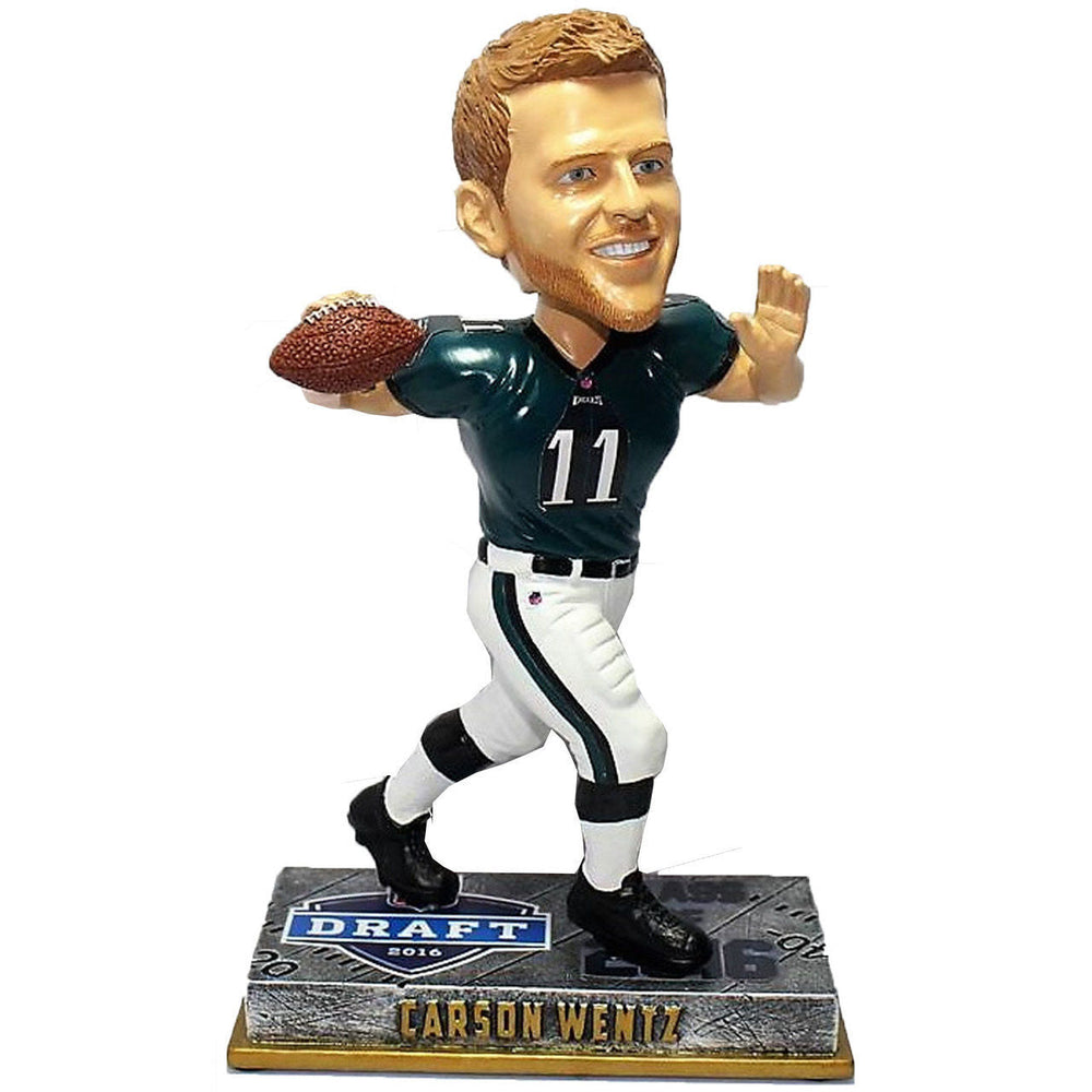 Carson Wentz Philadelphia Eagles 2016 Rookie Edition NFL Bobblehead (ONLINE ORDER ONLY)