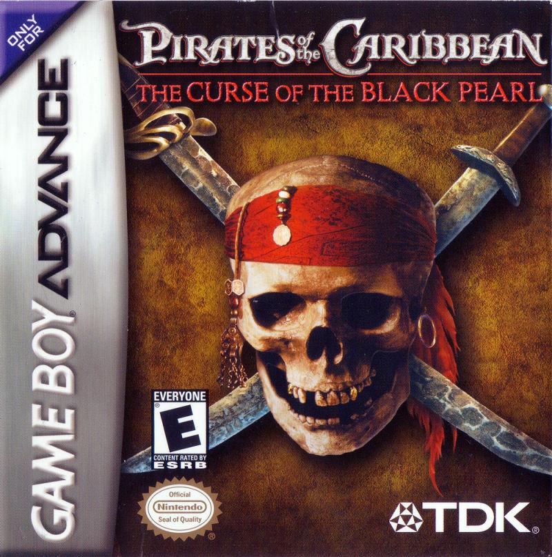 Pirates of the Caribbean: Curse of the Black Pearl (Gameboy Advance) (ONLINE ORDER ONLY)