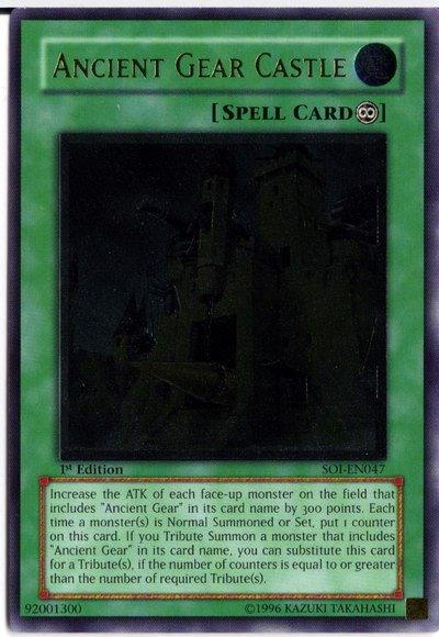 Ancient Gear Castle (UTR) [SOI-EN047] Ultimate Rare (ONLINE ORDER ONLY)