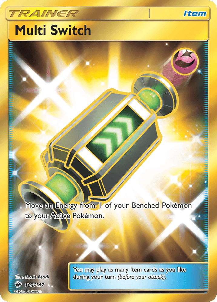 Multi Switch (164/147) [Sun & Moon: Burning Shadows] (Online Only)