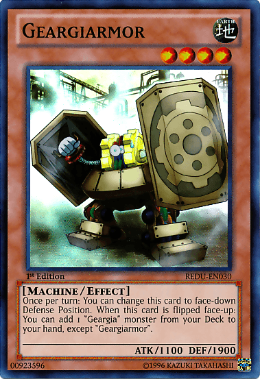 Geargiarmor [REDU-EN030] Super Rare (ONLINE ORDER ONLY)