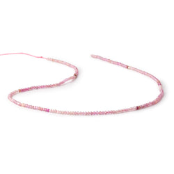 2mm Shaded Ruby micro faceted round beads 13 inch 170 pieces (ONLINE ORDER ONLY)