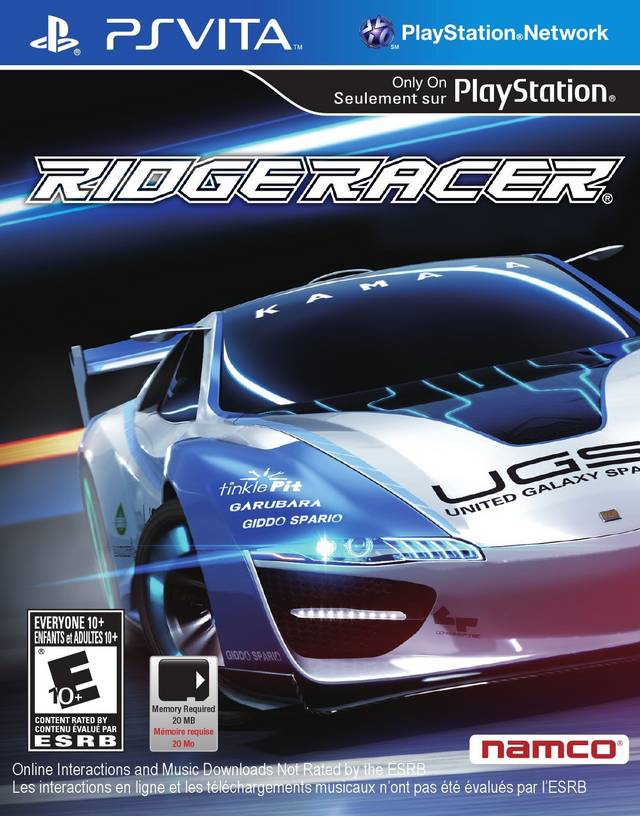 Ridge Racer (PlayStation Vita) (ONLINE ORDER ONLY)
