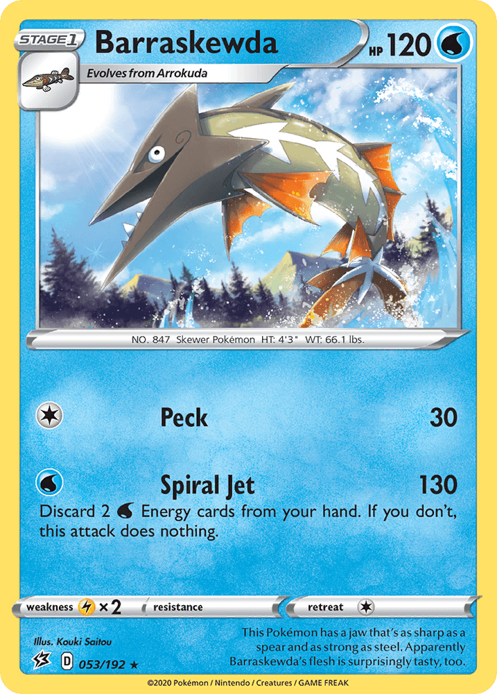 Barraskewda (053/192) [Sword & Shield: Rebel Clash] (Online Only)