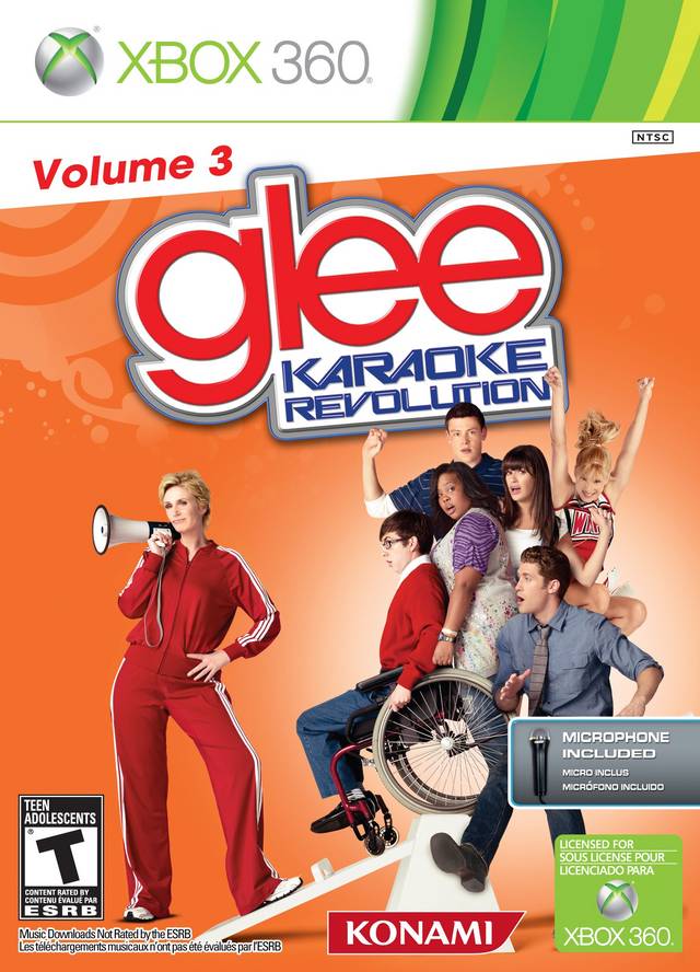 Karaoke Revolution Glee: Volume 3 Bundle (Xbox 360) (ONLINE ORDER ONLY)