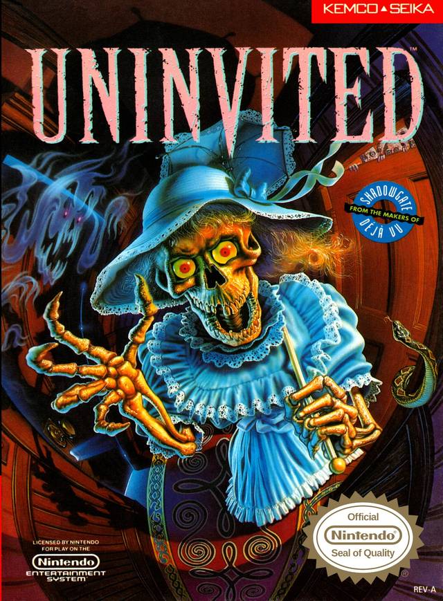 Uninvited (Nintendo NES) (Online Only)