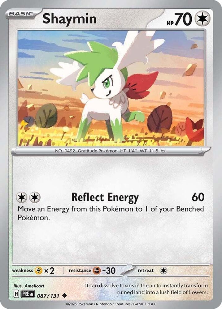 Shaymin (087/131) [Scarlet & Violet: Prismatic Evolutions] (Online Only)