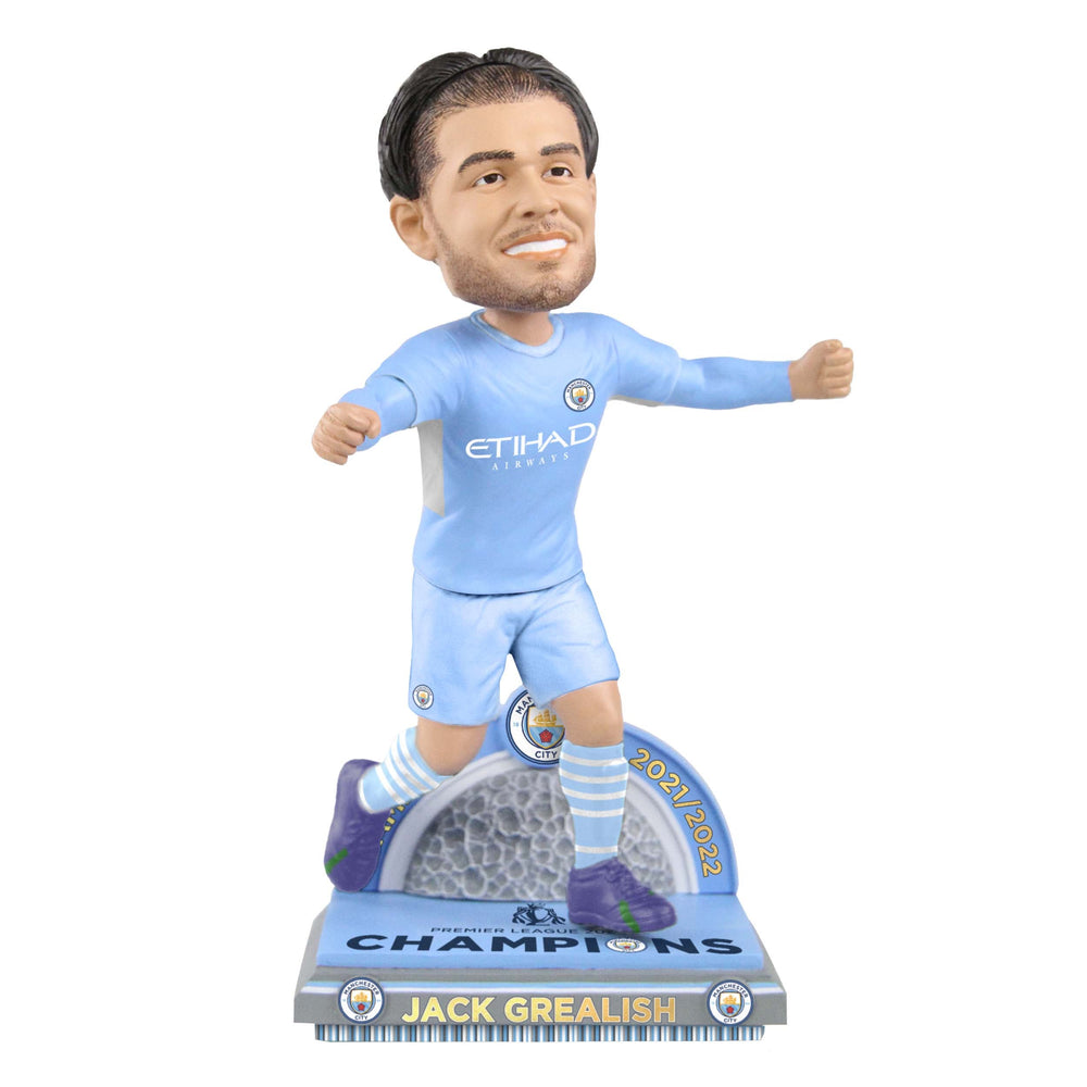 Jack Grealish Manchester City FC 2022 Premier League Champions Soccer Bobblehead (ONLINE ORDER ONLY)