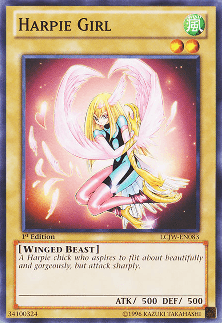 Harpie Girl [LCJW-EN083] Common (ONLINE ORDER ONLY)