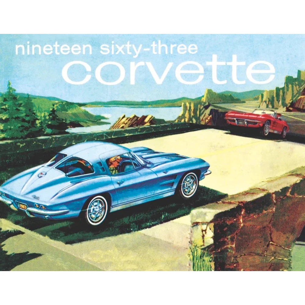 1963 Corvette 100 Piece Mini Jigsaw Puzzle NYPC (ONLINE ORDER ONLY)