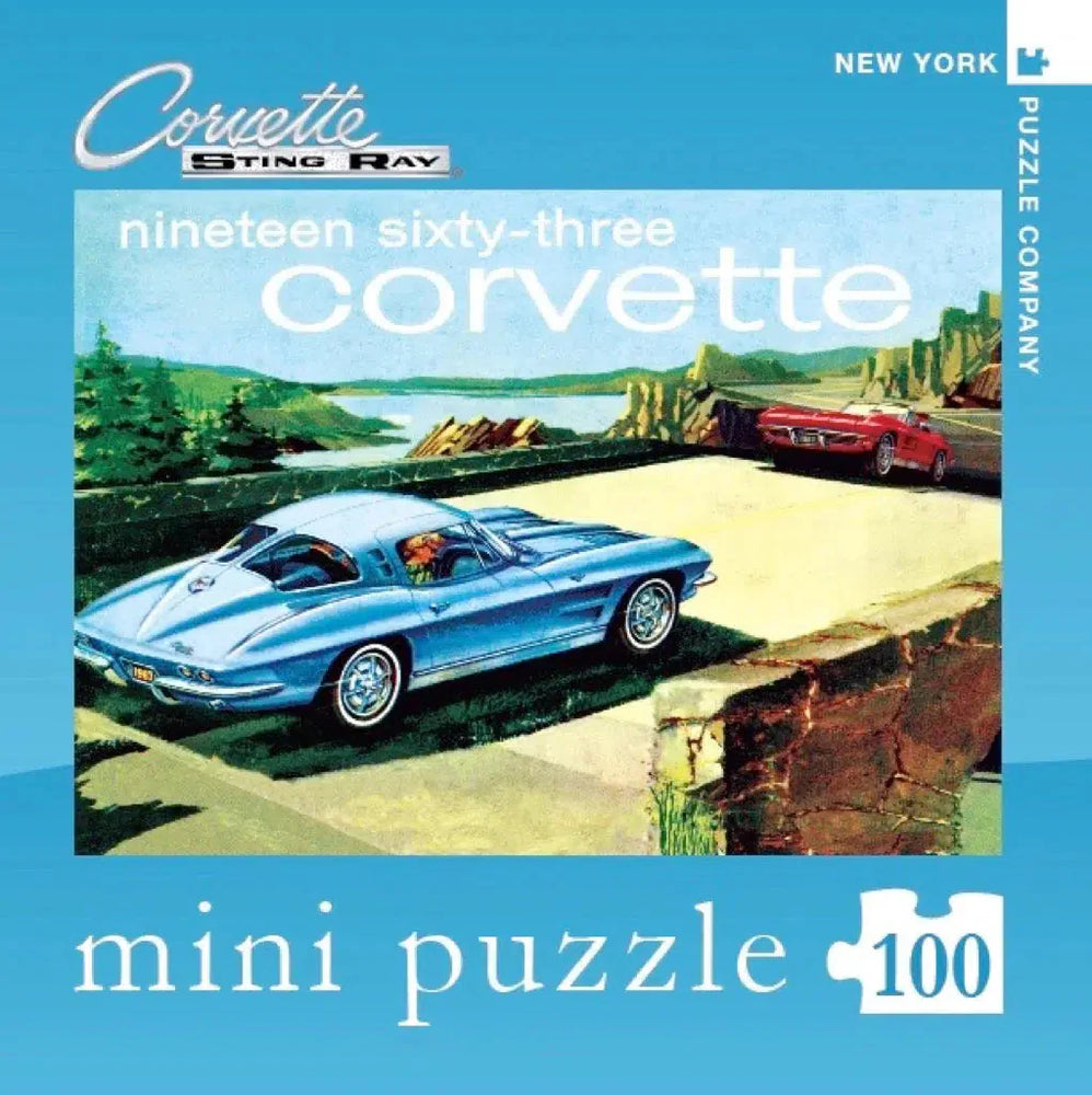 1963 Corvette 100 Piece Mini Jigsaw Puzzle NYPC (ONLINE ORDER ONLY)
