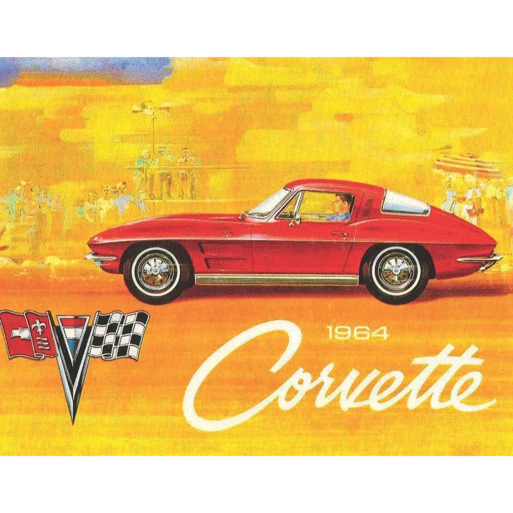 1964 Corvette 100 Piece Mini Jigsaw Puzzle NYPC (ONLINE ORDER ONLY)