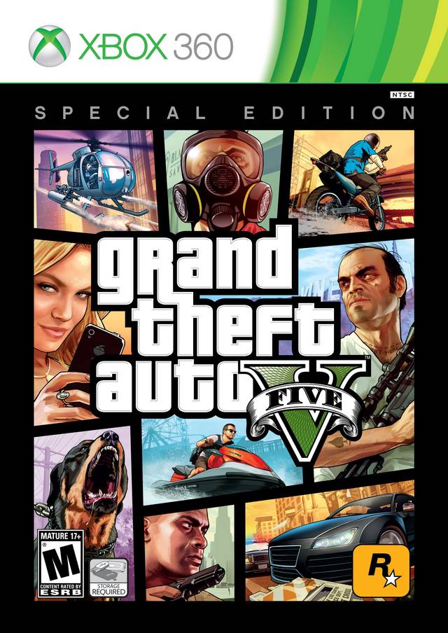 Grand Theft Auto V Special Edition (Xbox 360) (ONLINE ORDER ONLY)